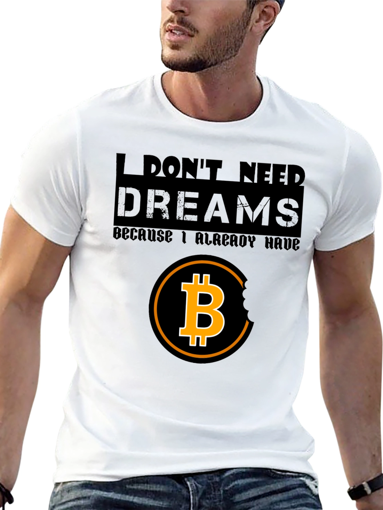 Bitcoin Dreams T-Shirt Crypto Currency Tee