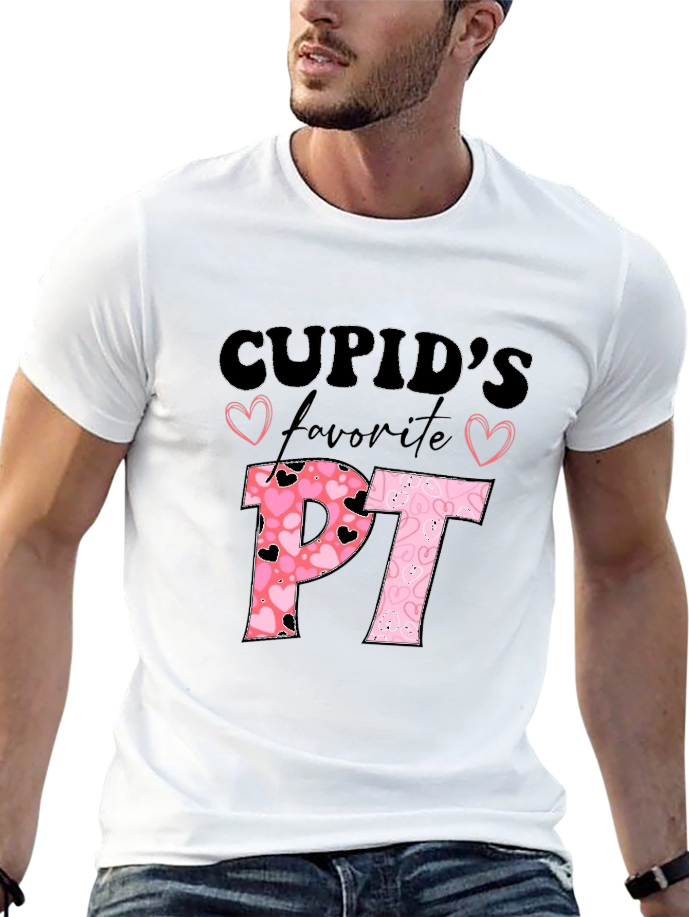 Cupids Favorite PT T-Shirt Valentines Day