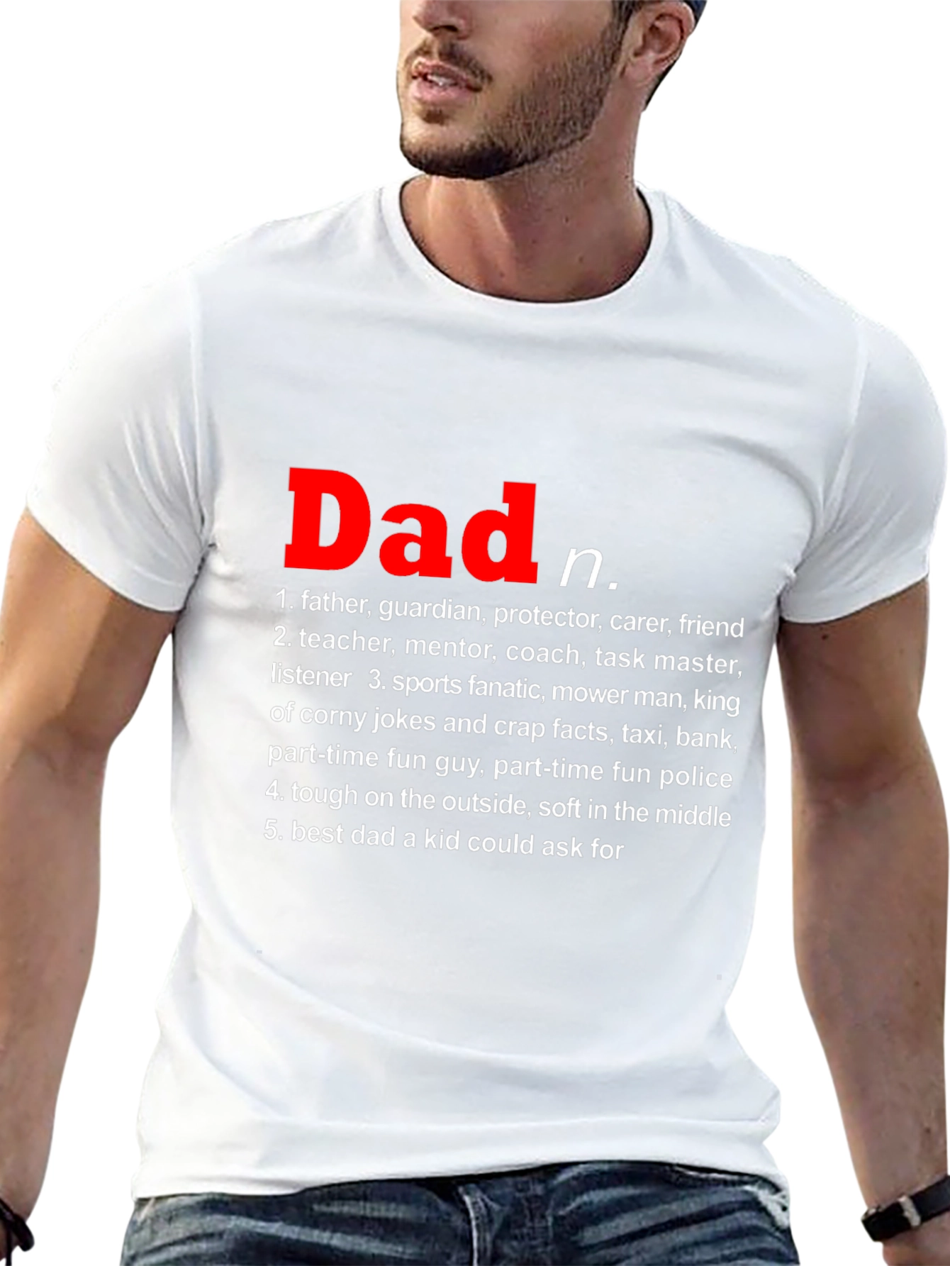 Dad Definition T-Shirt - Perfect Fathers Day Gift