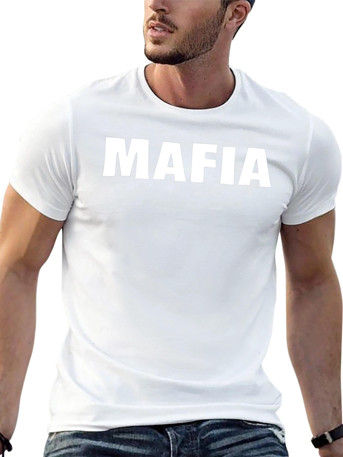 Mafia Graphic Tee - Bold Statement T-Shirt