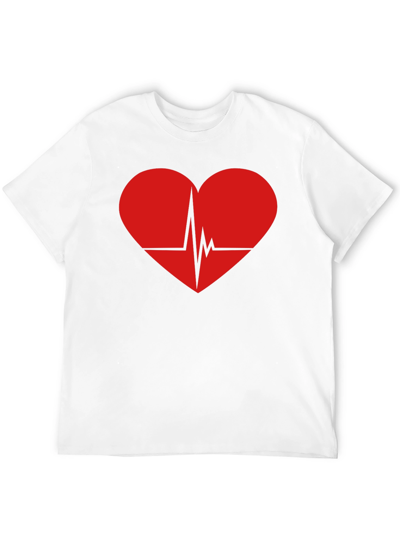 Heartbeat Graphic Tee - Black