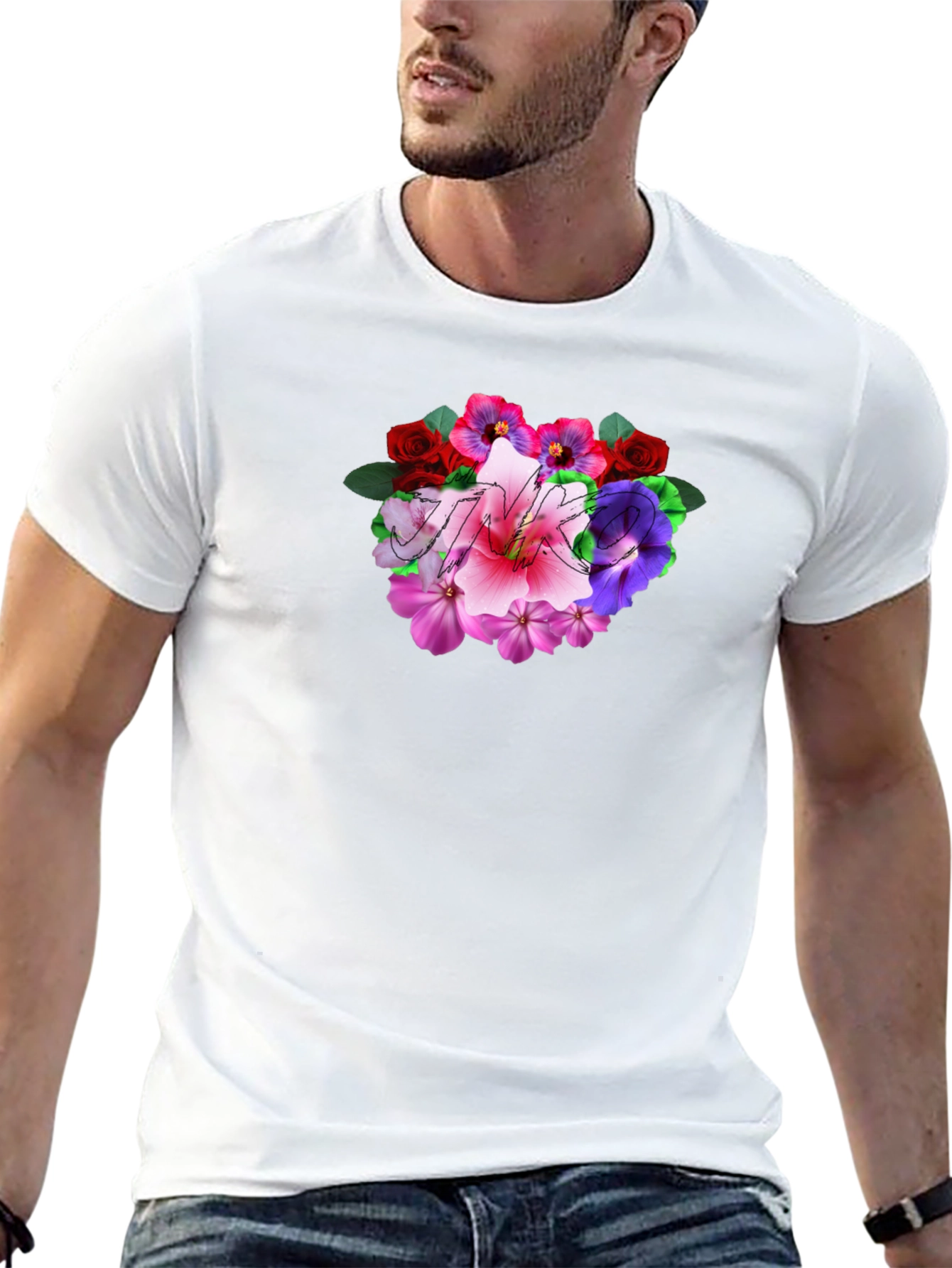 Floral T-Shirt - Stylish and Comfortable