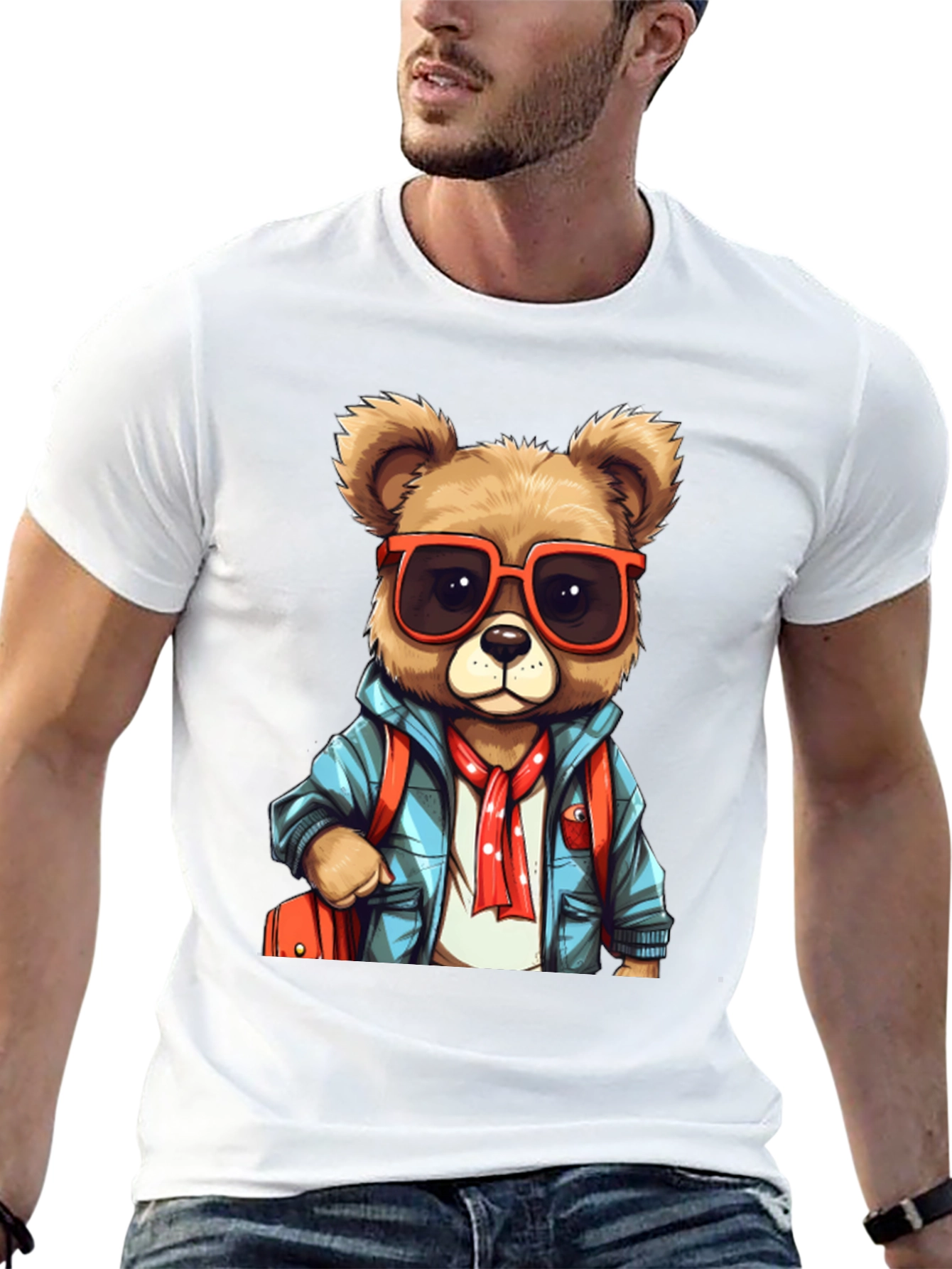 Bear with Sunglasses T-Shirt