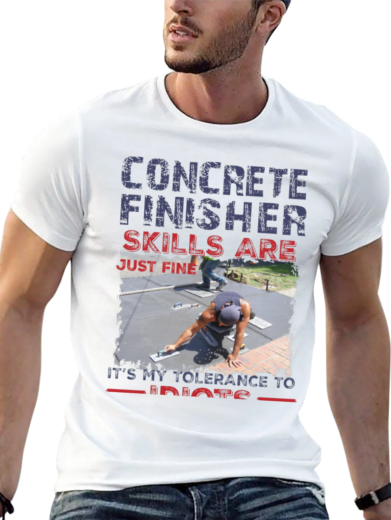 Concrete Finisher Skills T-Shirt
