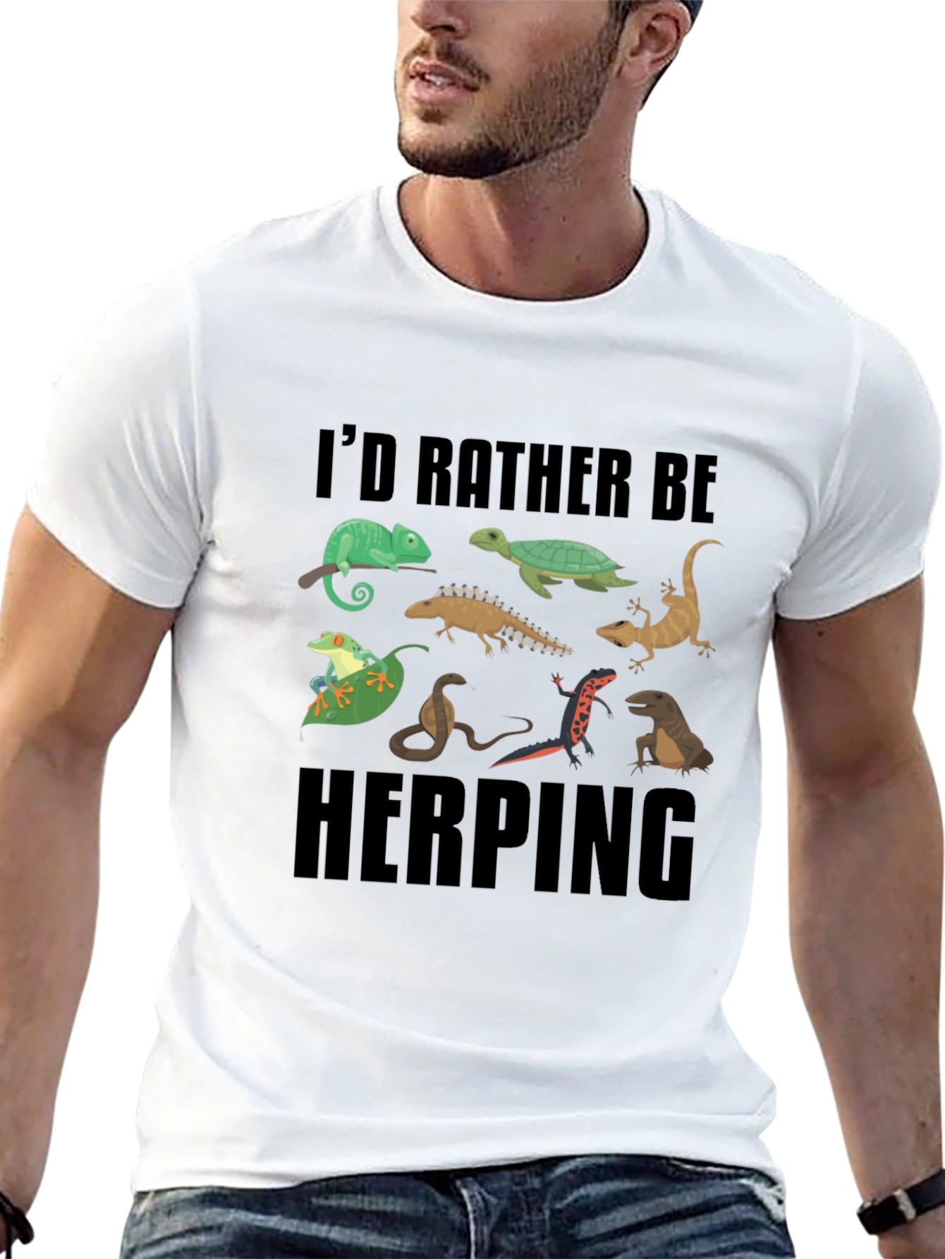 Herping Reptile Lover T-Shirt