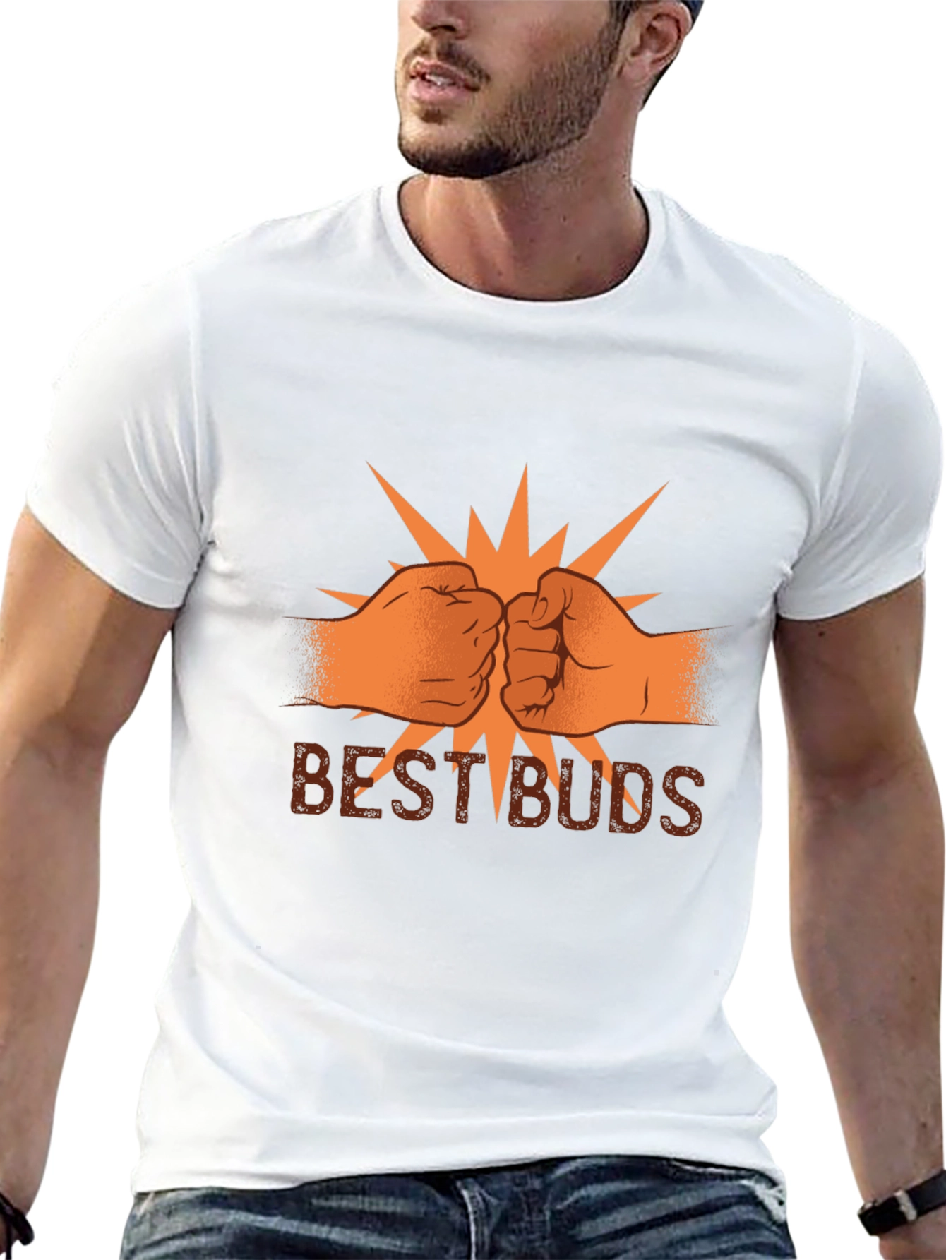 Best Buds T-Shirt - Fist Bump Graphic Tee