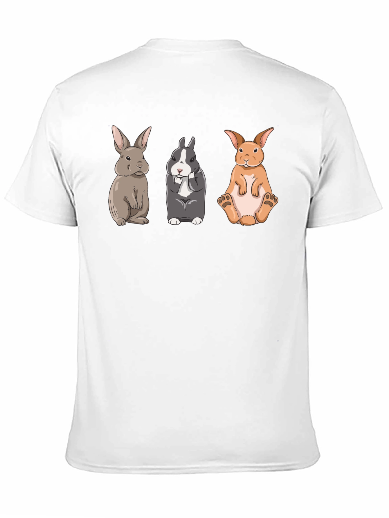 Rabbit Trio Graphic Tee
