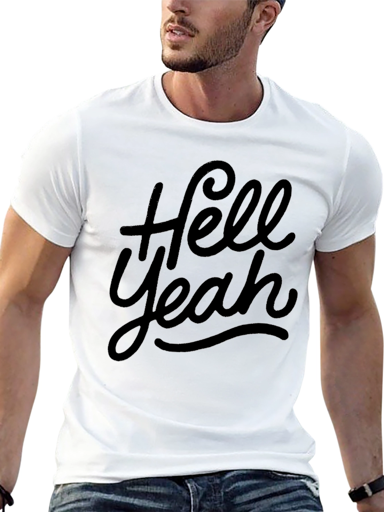 Hell Yeah T-Shirt - Stylish Graphic Tee