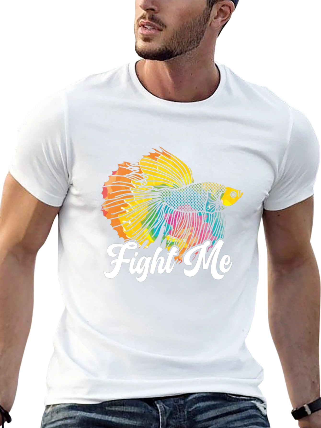 Fight Me Betta Fish T-Shirt