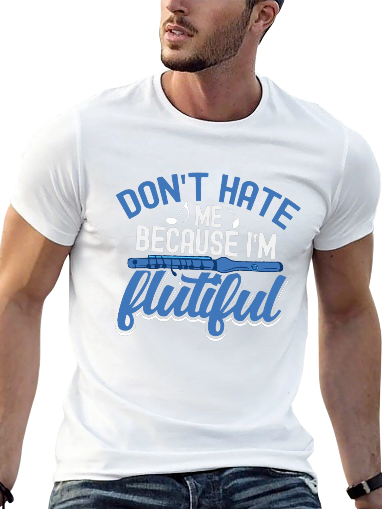 Flutiful T-Shirt - Music Lover Tee