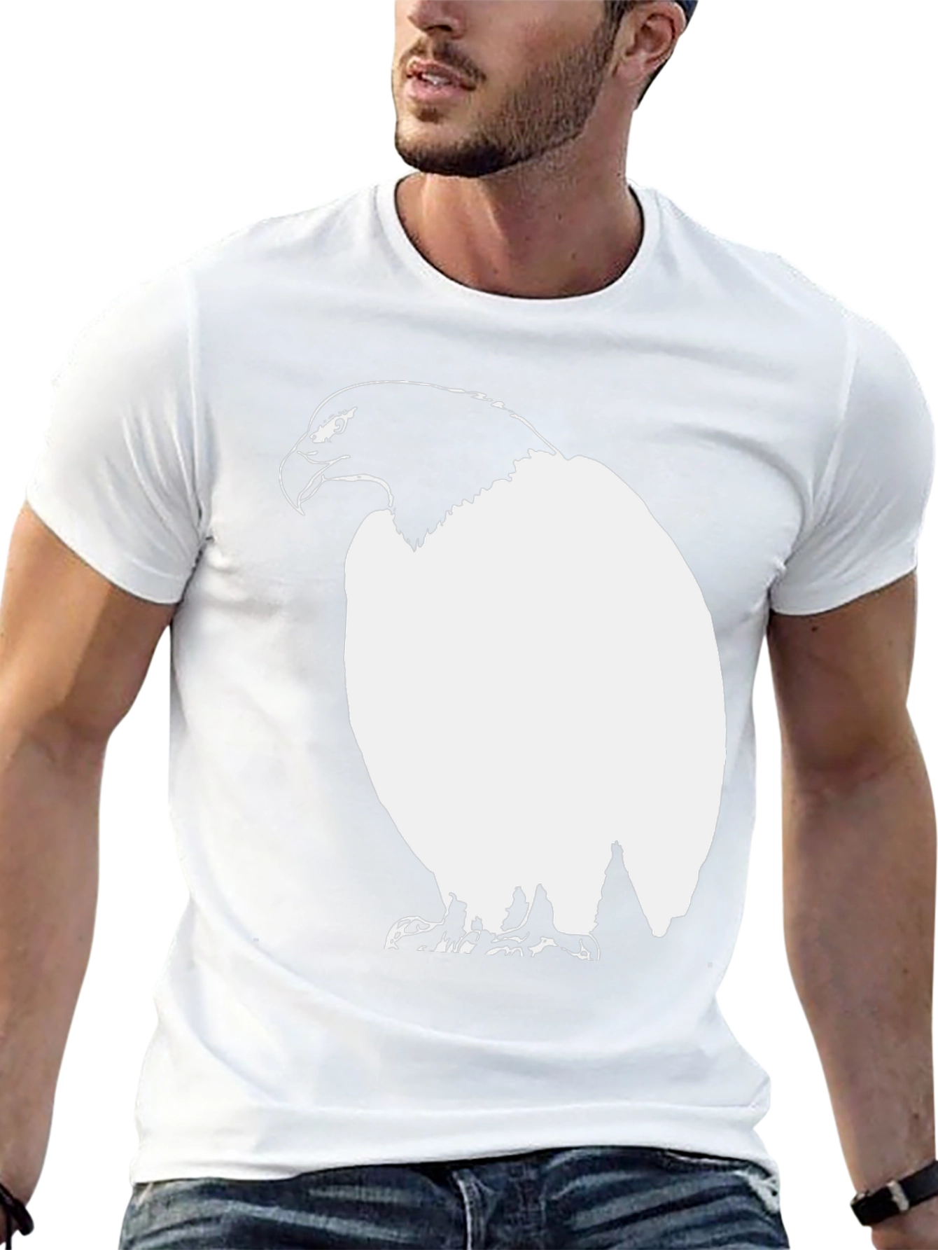 Eagle Graphic Black T-Shirt