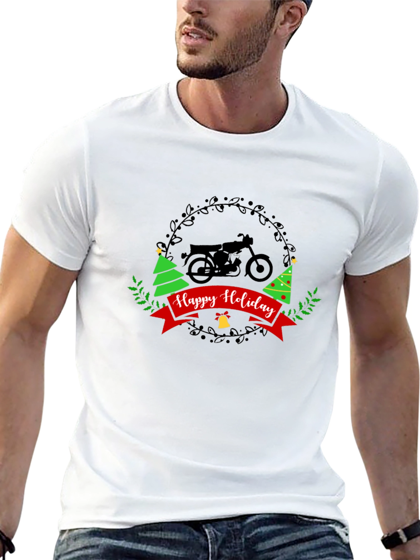 Holiday Motorcycle T-Shirt