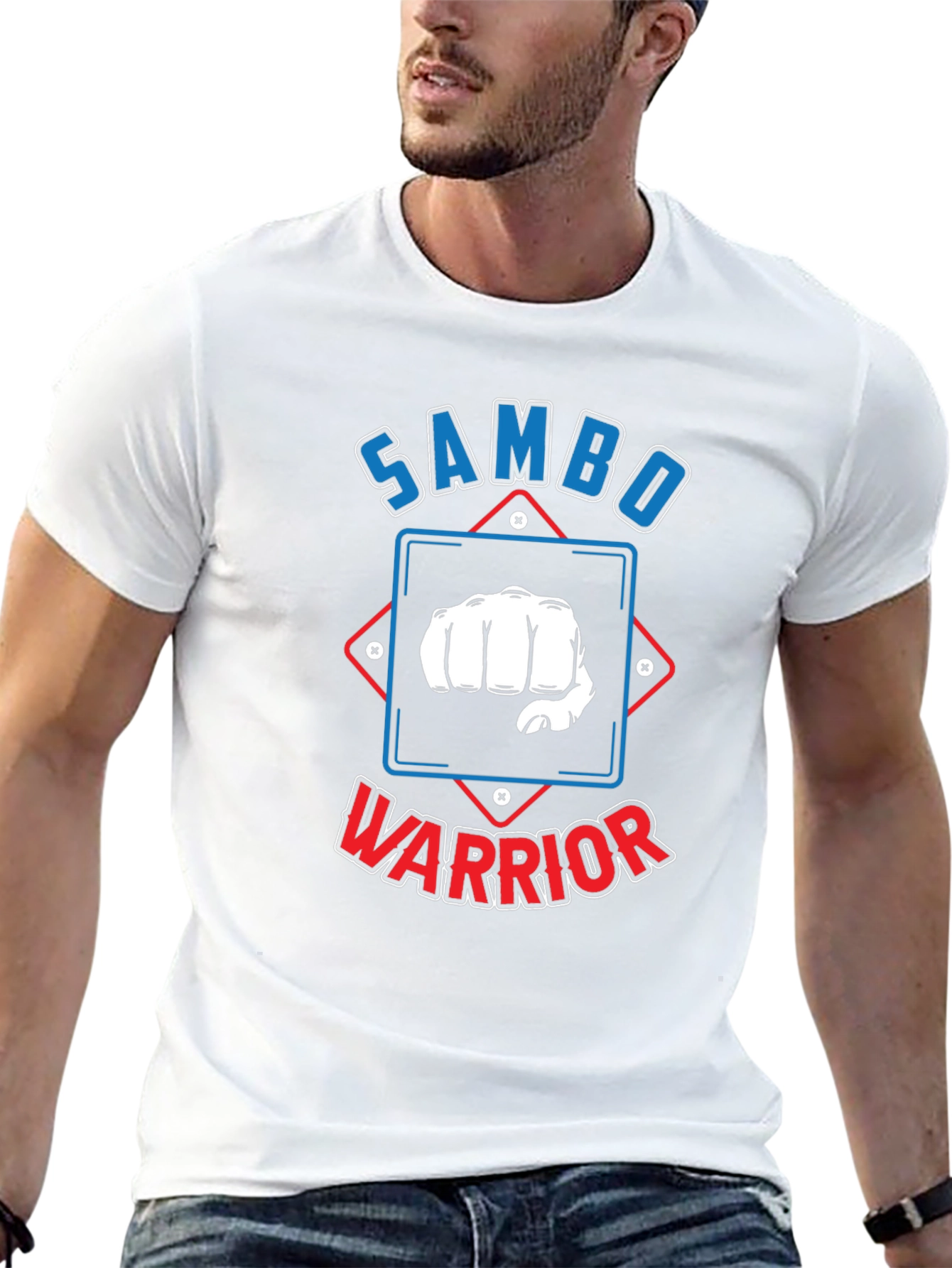 Sambo Warrior Graphic T-Shirt