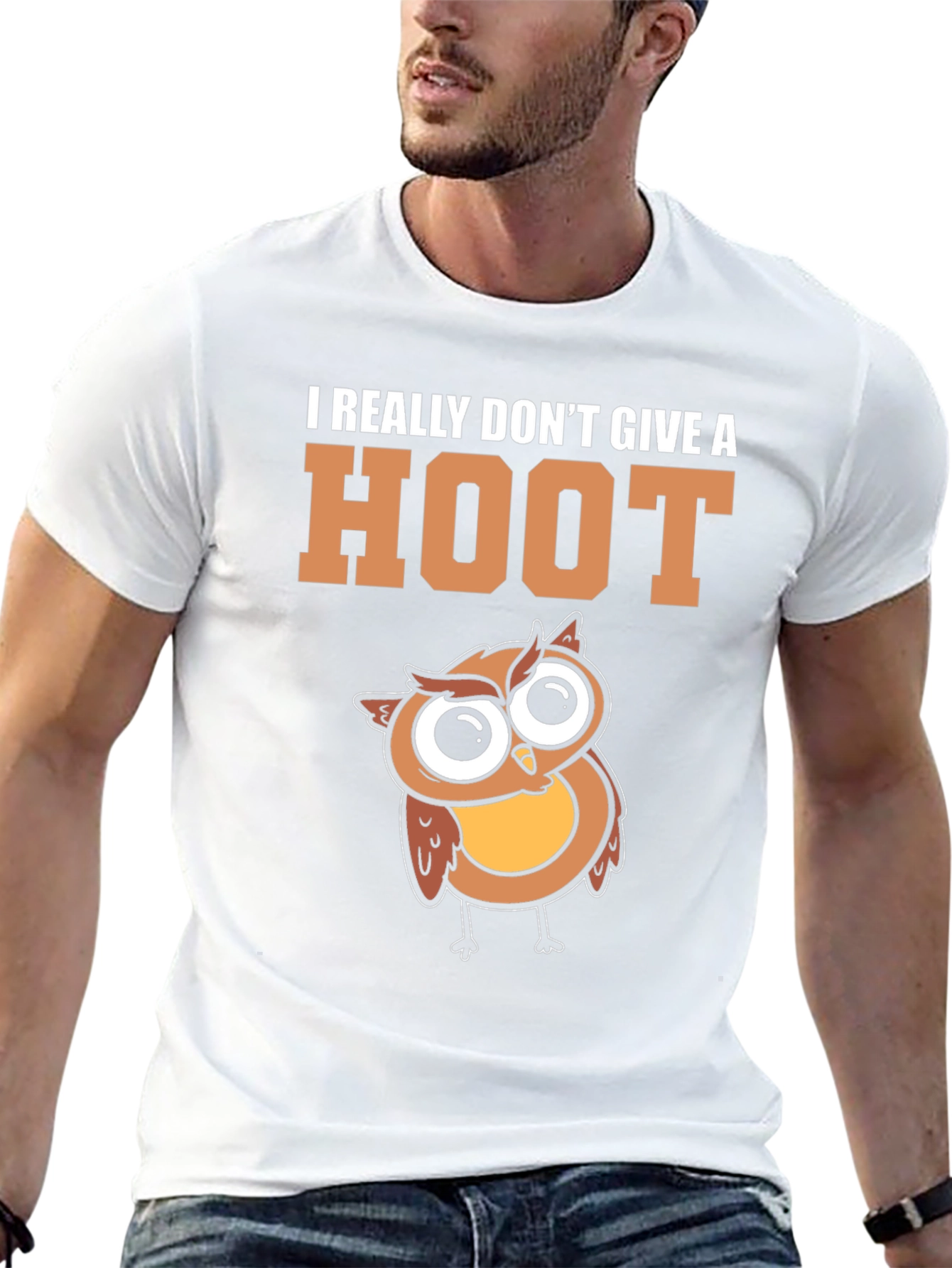 I Really Dont Give a Hoot Owl T-Shirt