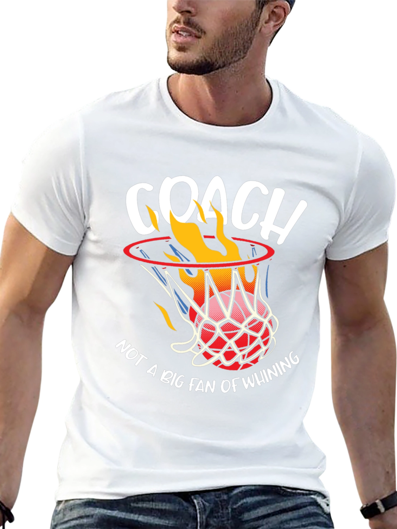 Basketball Coach Graphic Tee