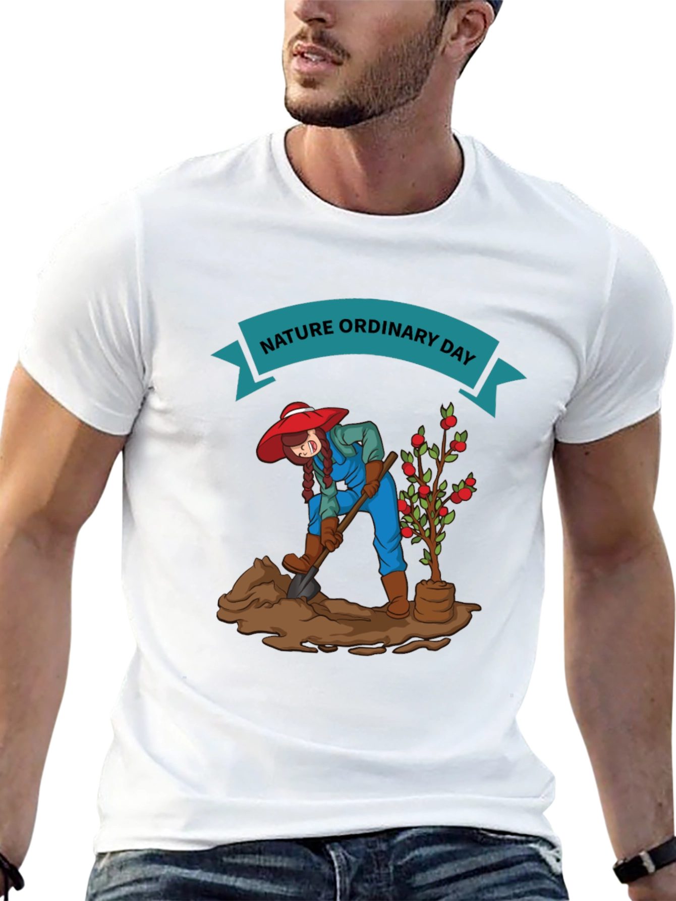 Nature Ordinary Day Graphic T-Shirt