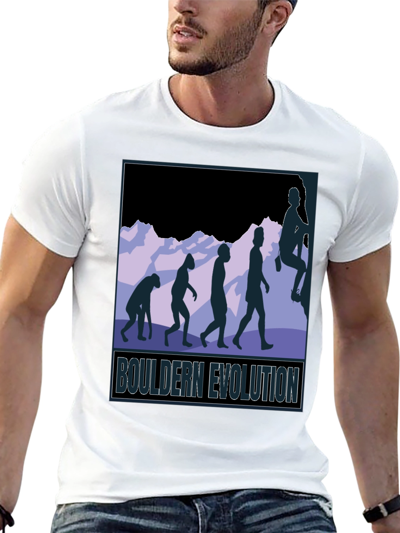 Bouldern Evolution Graphic Tee