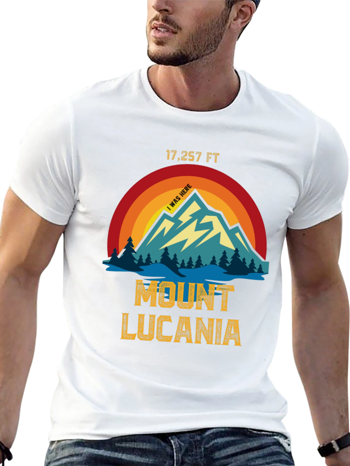 Mount Lucania T-Shirt - I Was Here