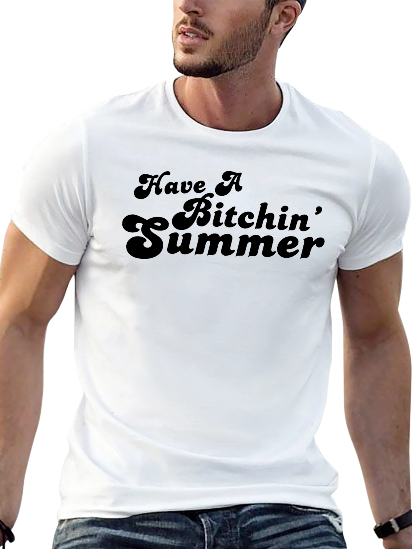 Bitchin Summer Black T-Shirt