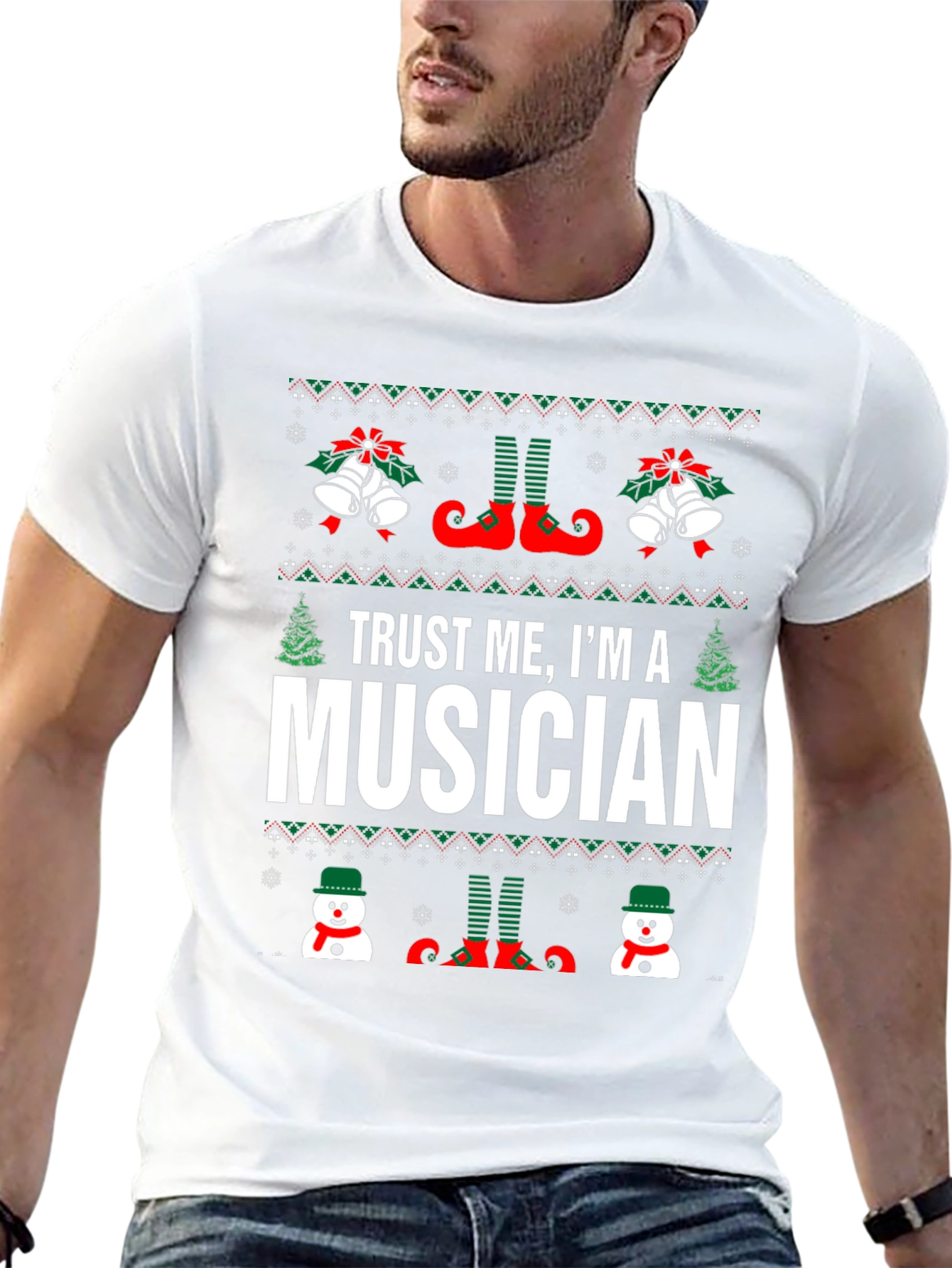 Trust Me Im A Musician Christmas T-Shirt