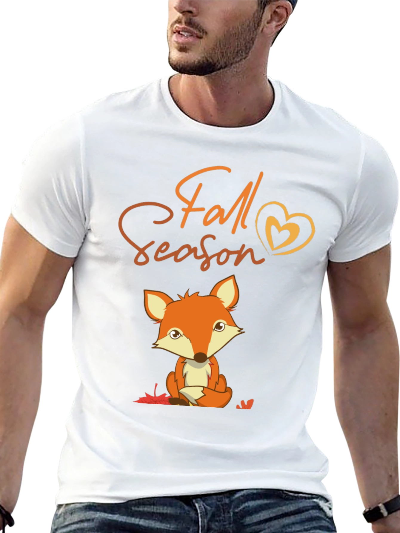 Fall Season Fox Graphic Tee