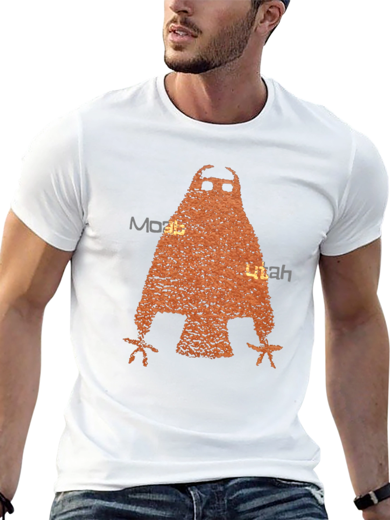 Moab Utah Monster T-Shirt - Unique Graphic Tee