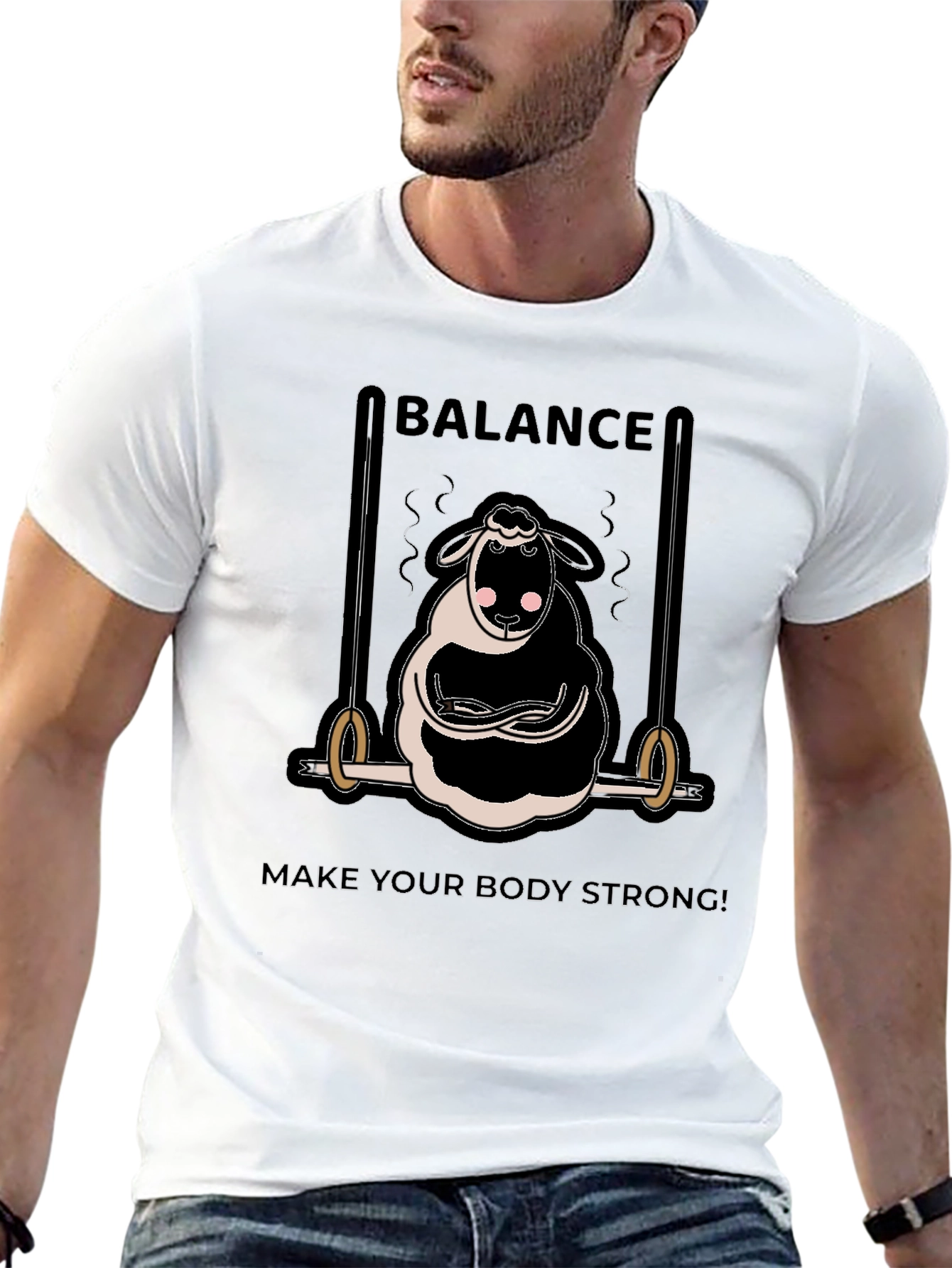 Balance Strong Body Graphic Tee
