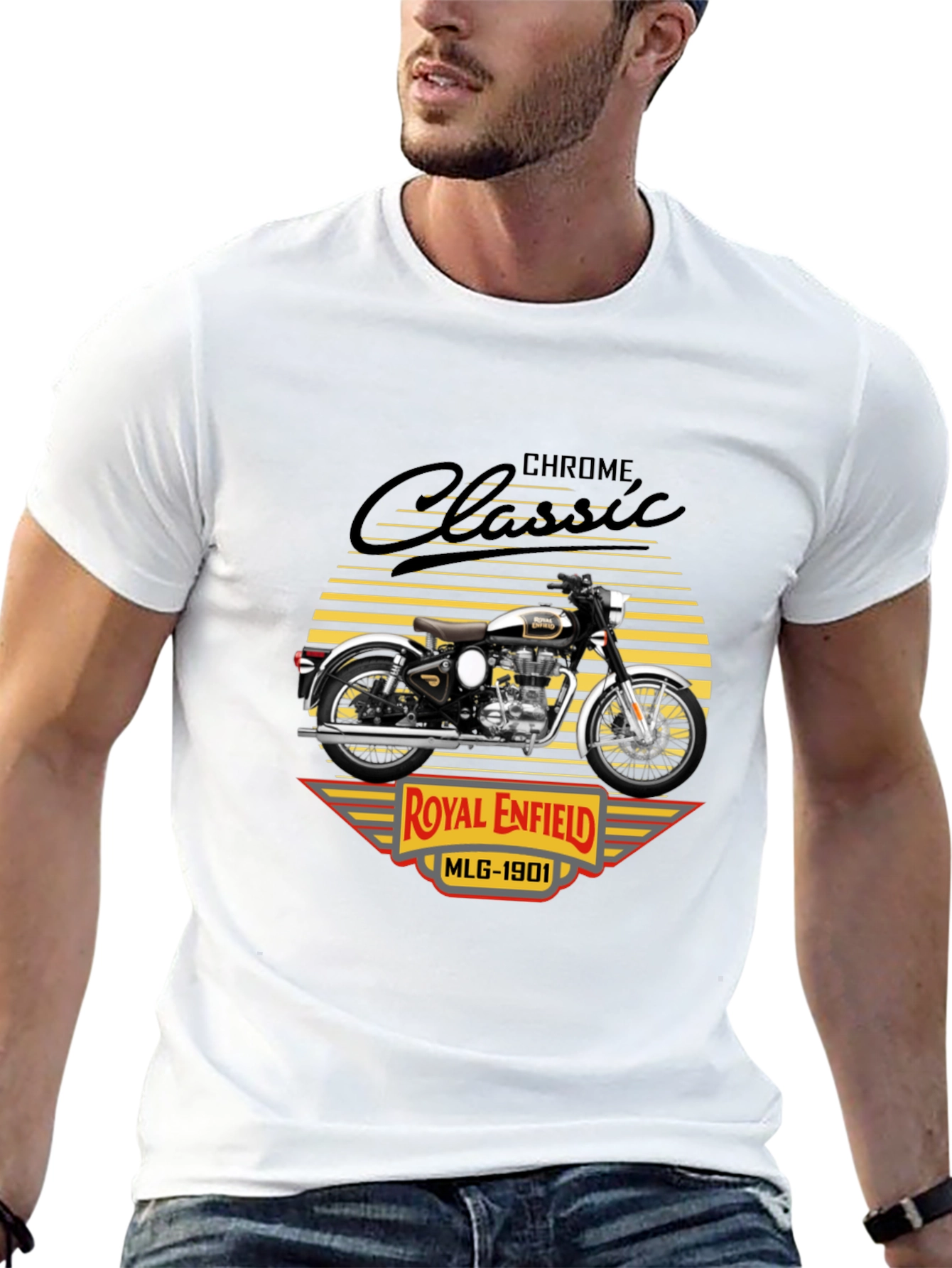 Royal Enfield Classic Chrome Graphic T-Shirt