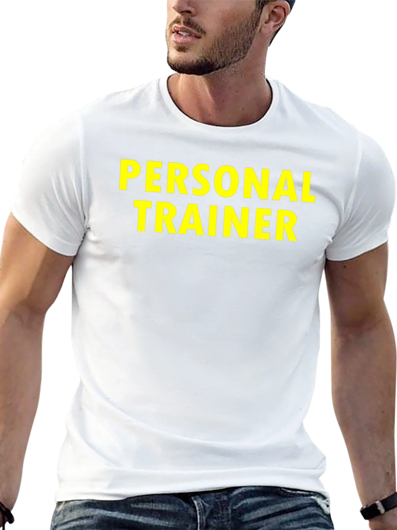 Personal Trainer T-Shirt - Black Cotton Tee