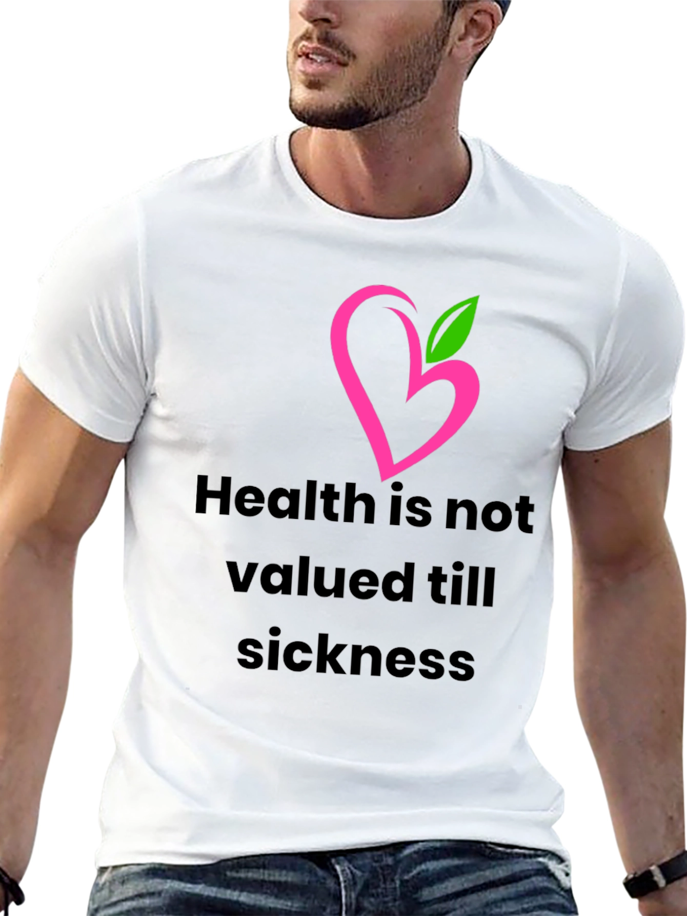 Health Matters Black T-Shirt