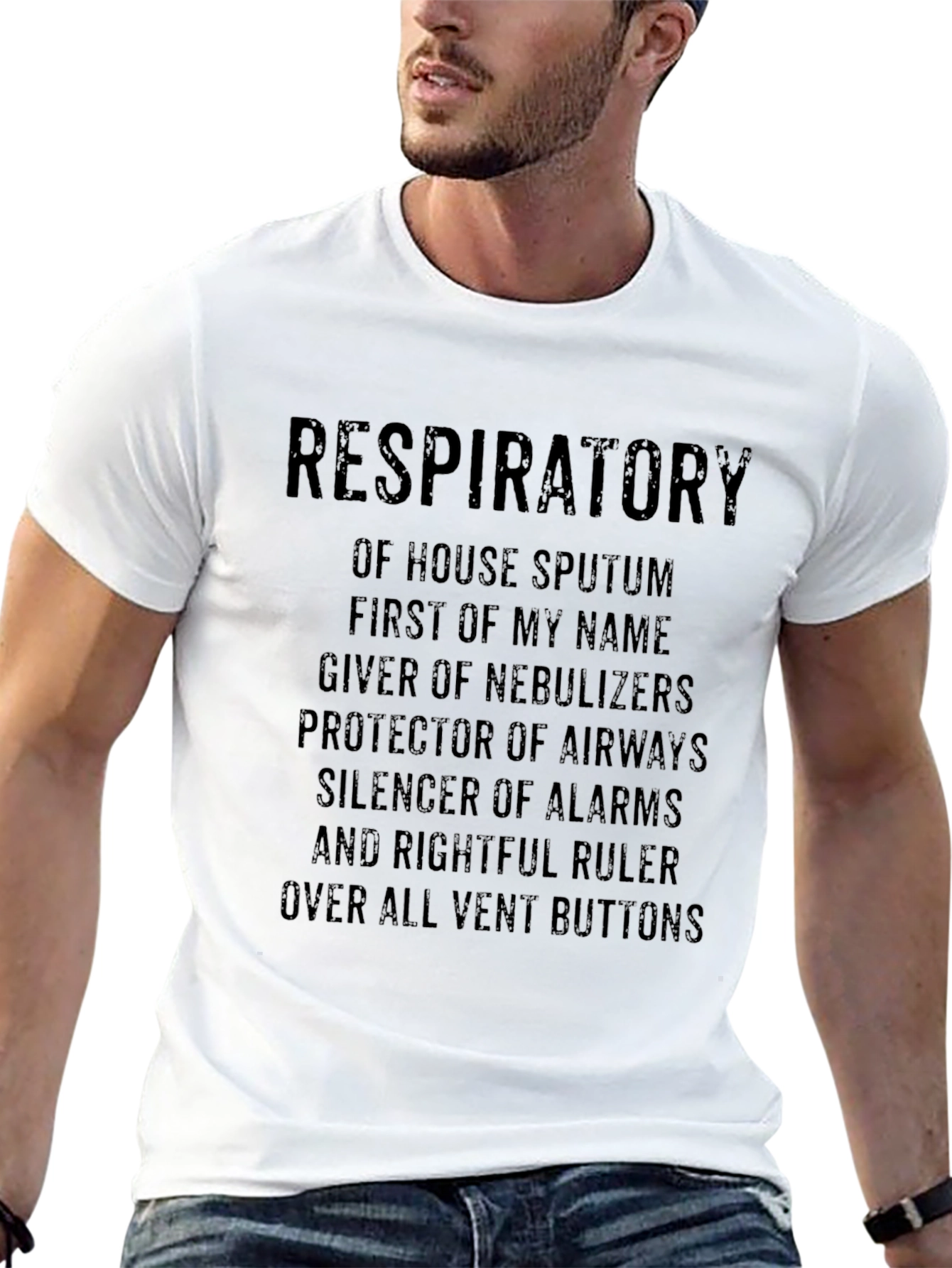Respiratory Therapist Novelty T-Shirt