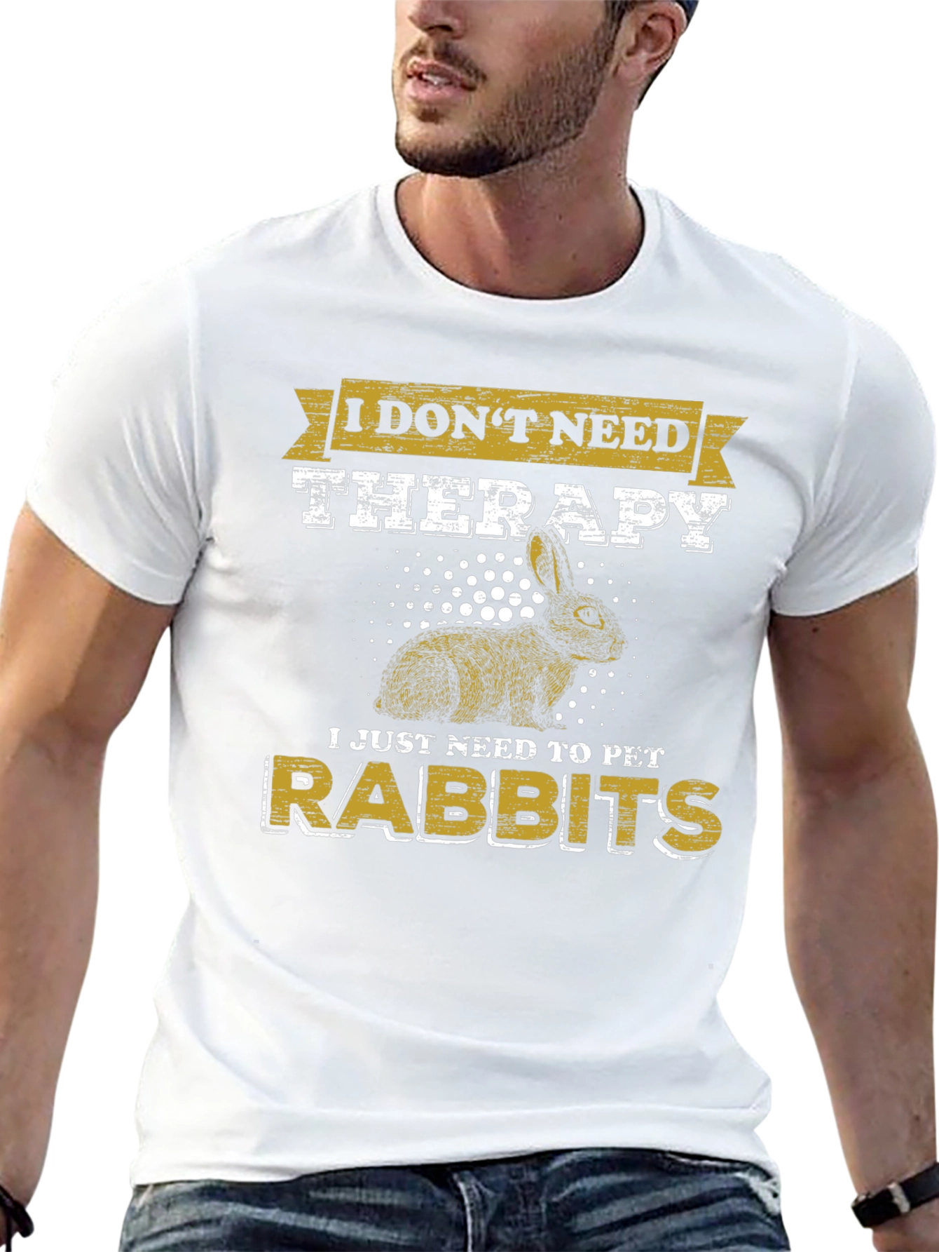 I Dont Need Therapy Pet Rabbit T-Shirt