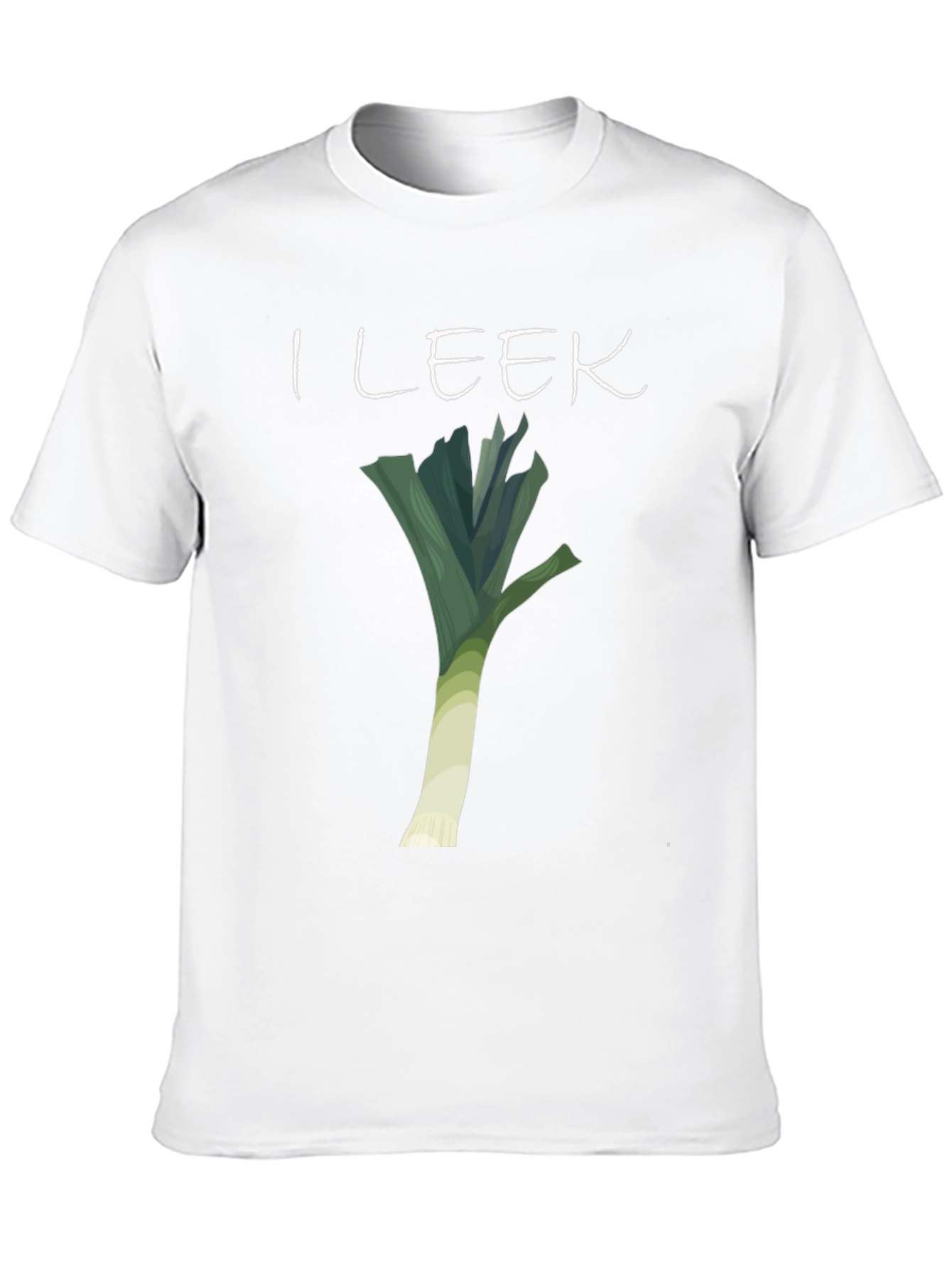 I Leek T-Shirt - Funny Vegetable Pun Tee