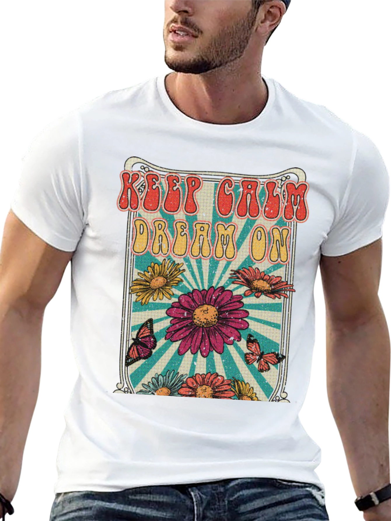 Keep Calm Dream On Graphic T-Shirt