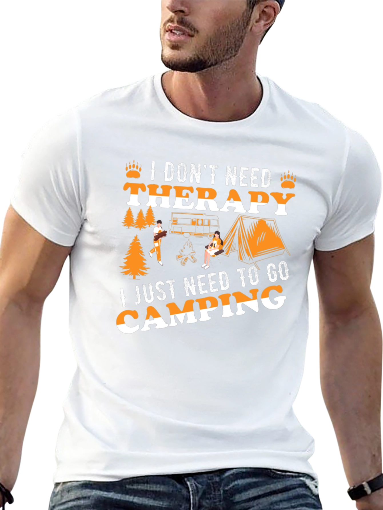 Camping Therapy T-Shirt