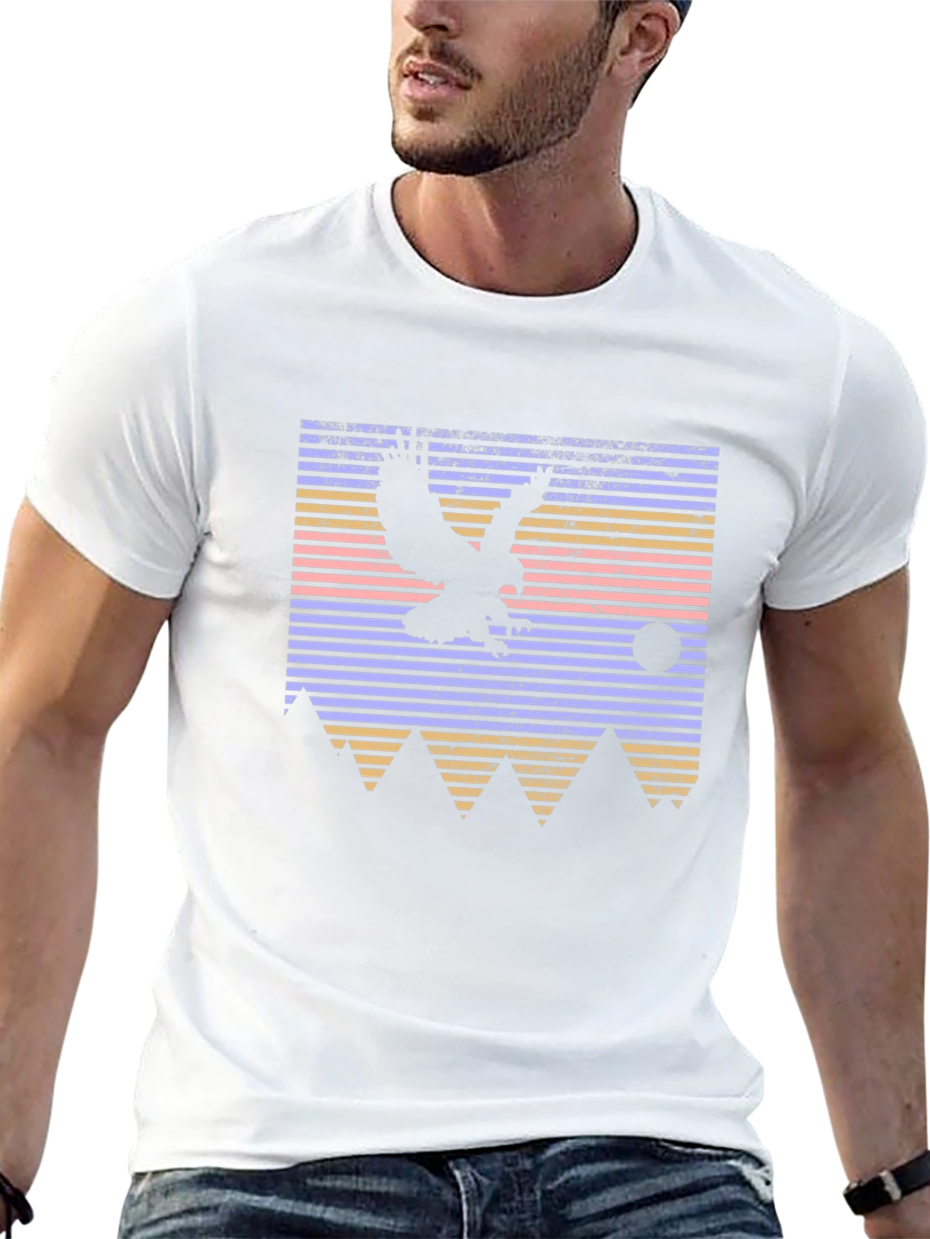 Eagle Mountain Sunset Graphic Tee