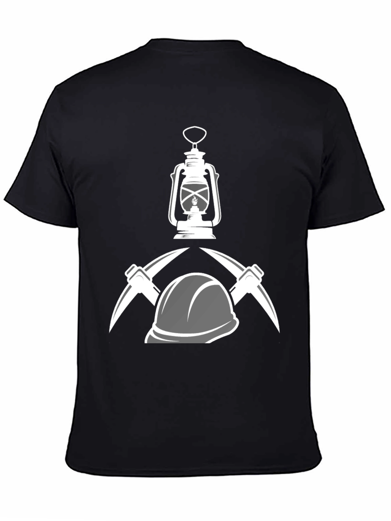 Miners Lantern T-Shirt - Mining Theme Tee
