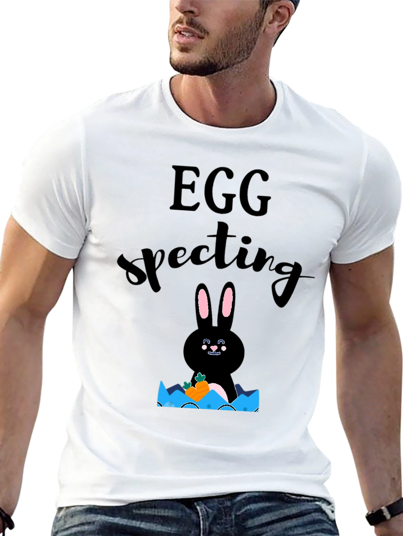 Eggspecting Easter Bunny T-Shirt