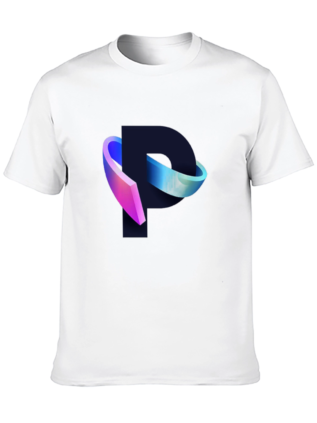 Modern P Logo Black T-Shirt