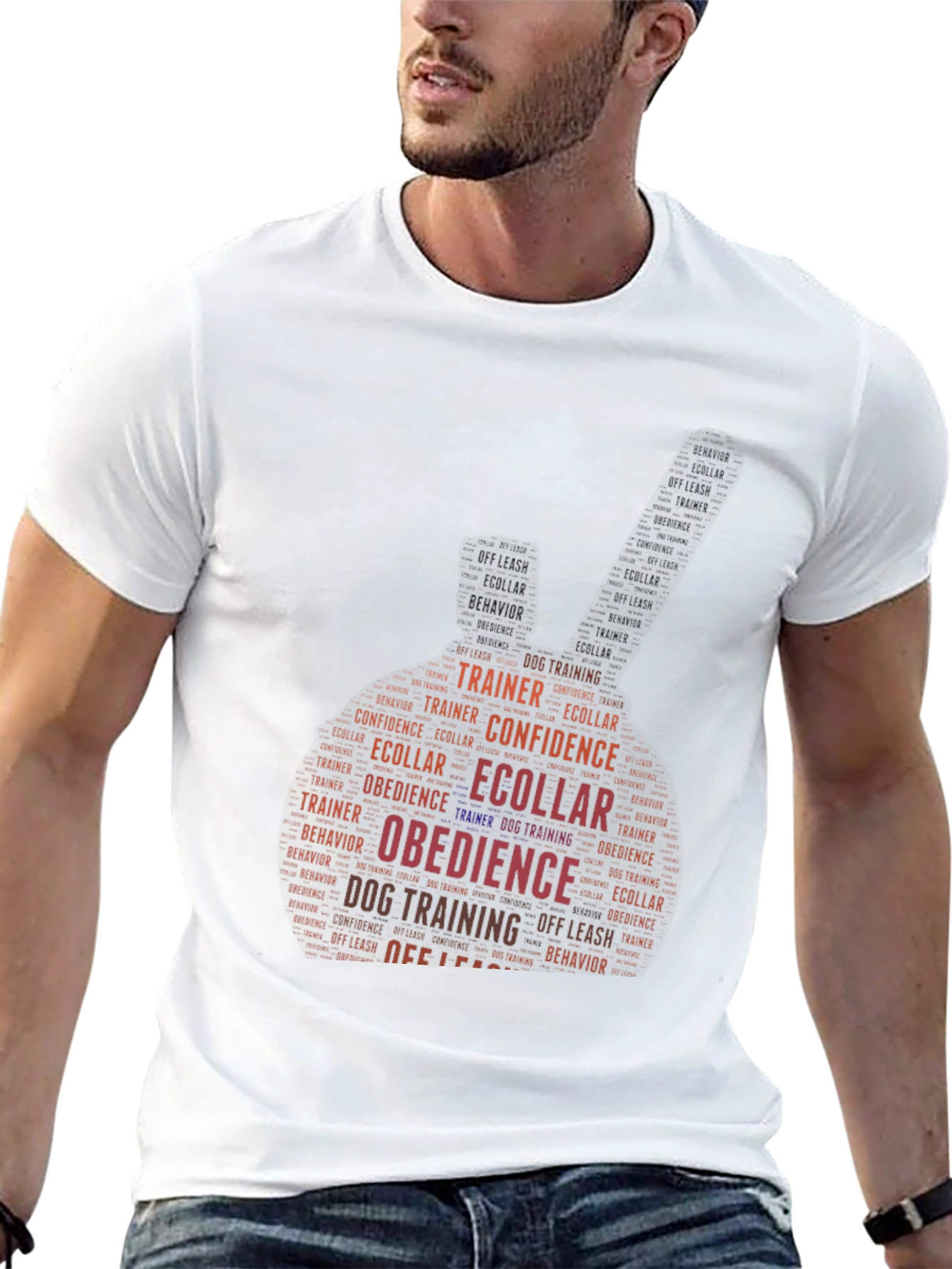 Dog Training Word Art T-Shirt