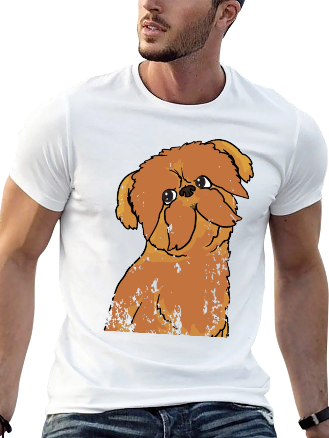 Dog Graphic Tee - Unique Novelty Shirt