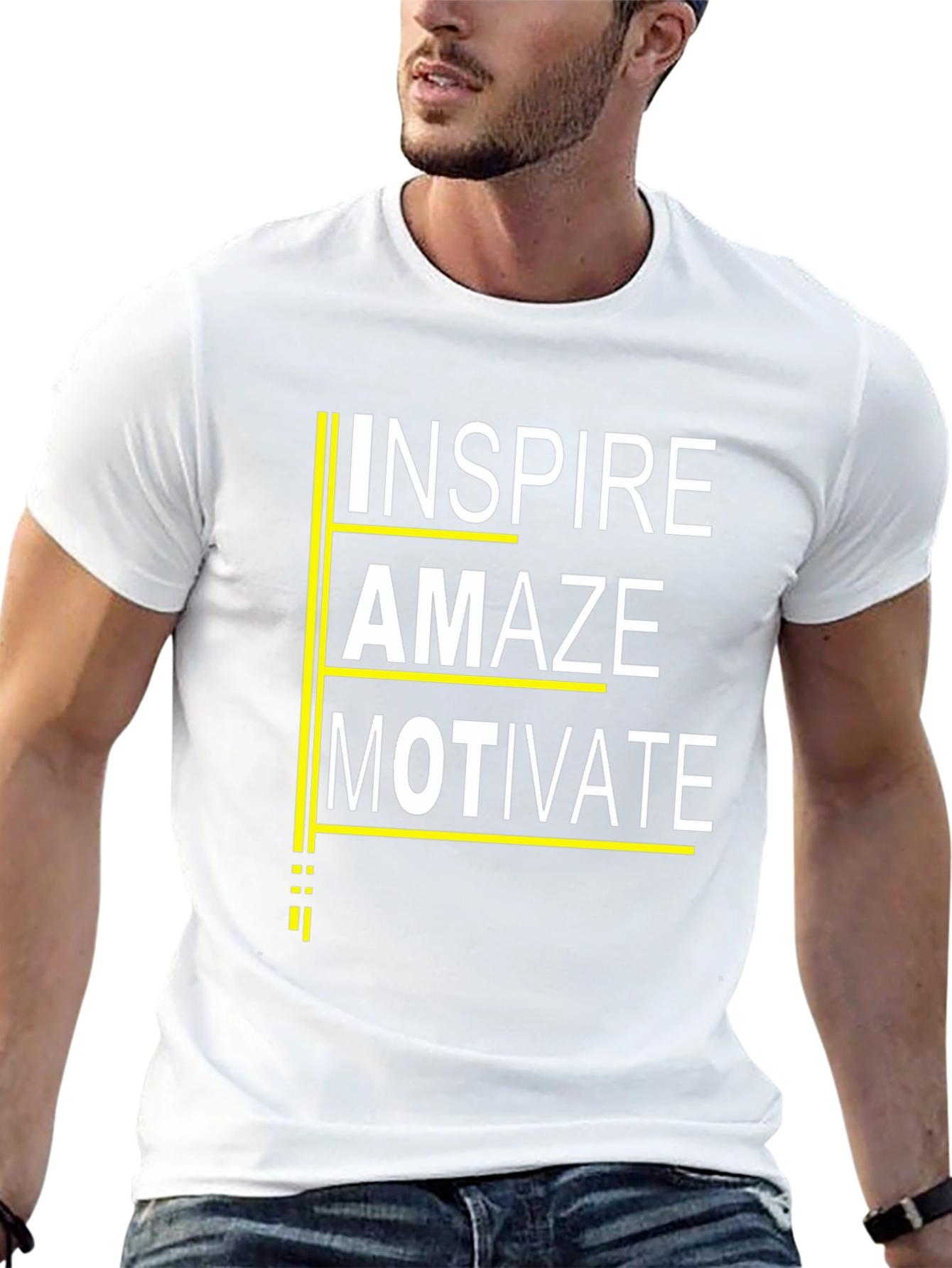 Inspire Amaze Motivate Graphic T-Shirt