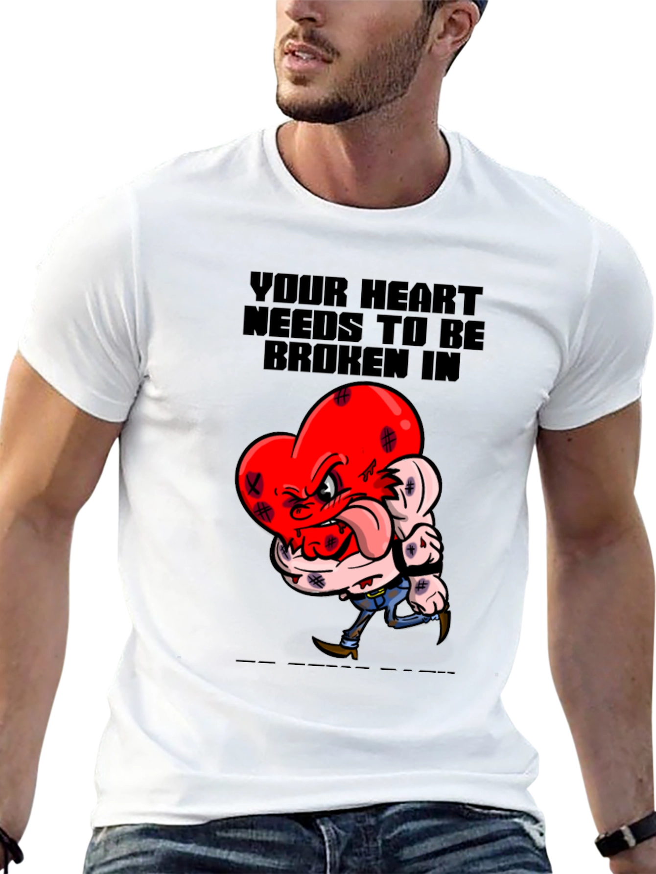 Broken Heart Graphic T-Shirt