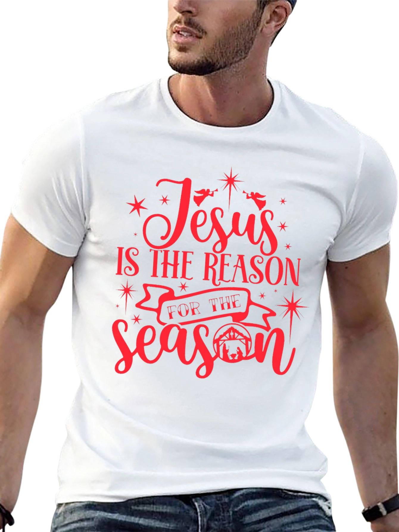Jesus is the Reason Christmas T-Shirt
