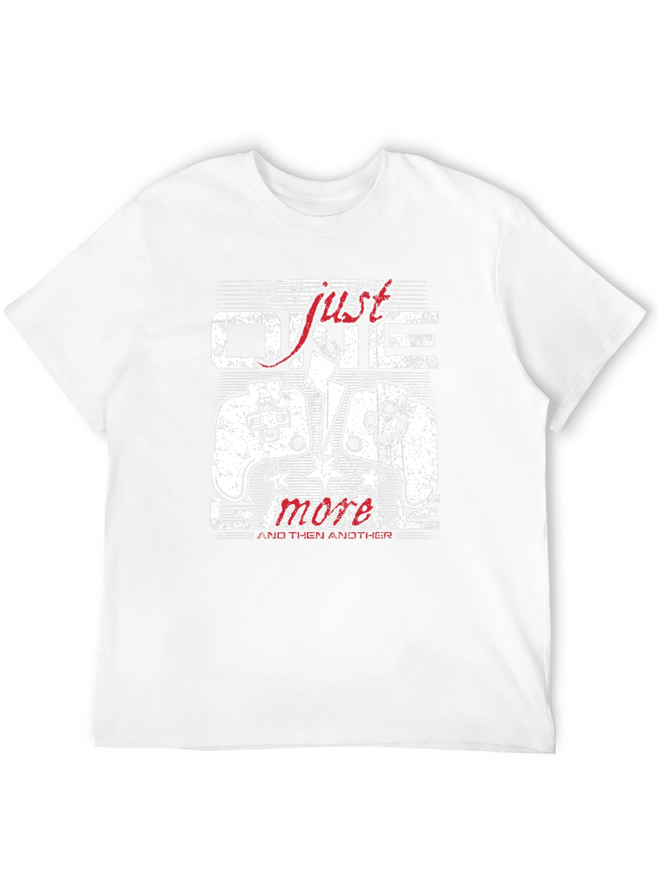 Just One More Game Black Graphic Tee
