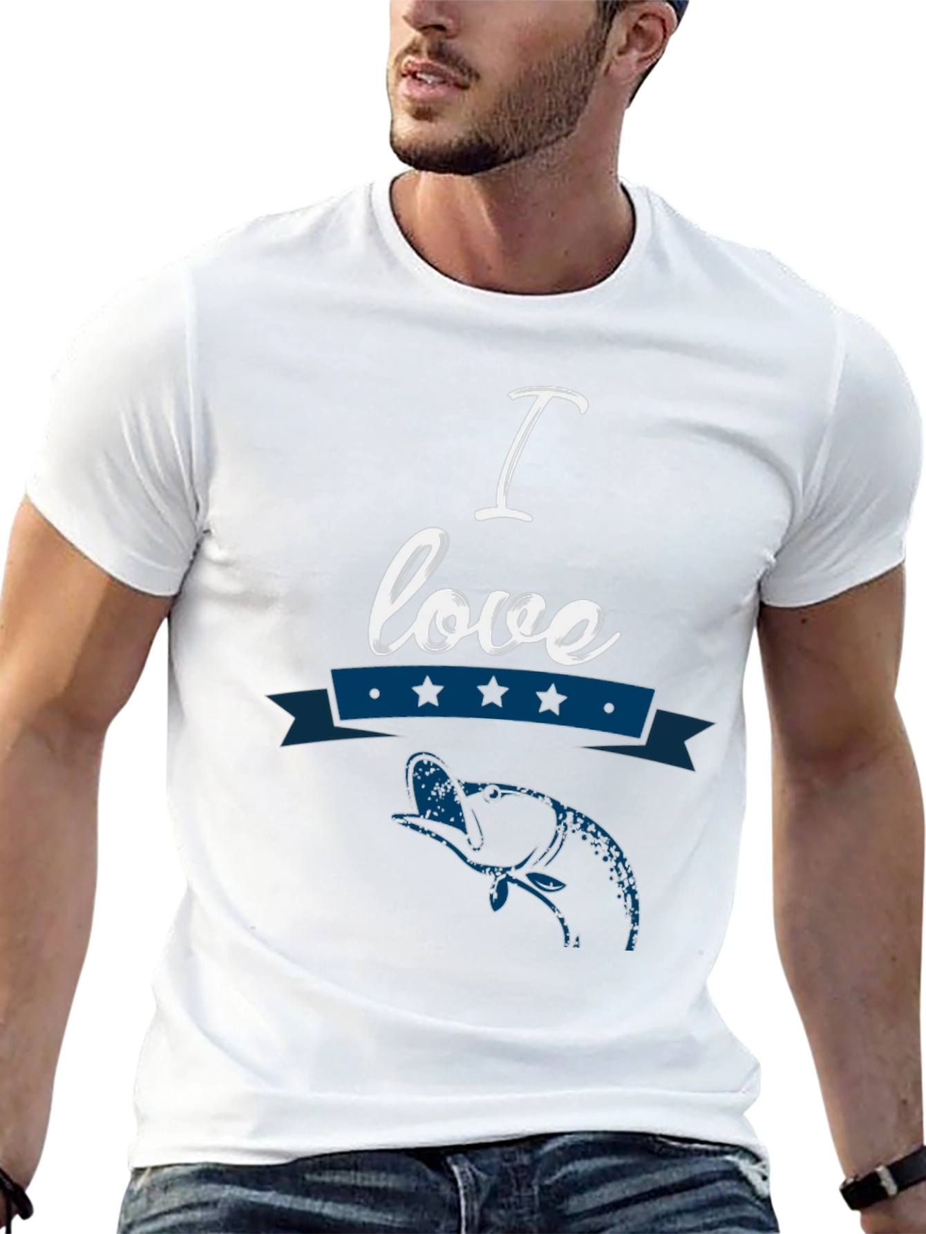 I Love Fishing T-Shirt - Fisherman Tee