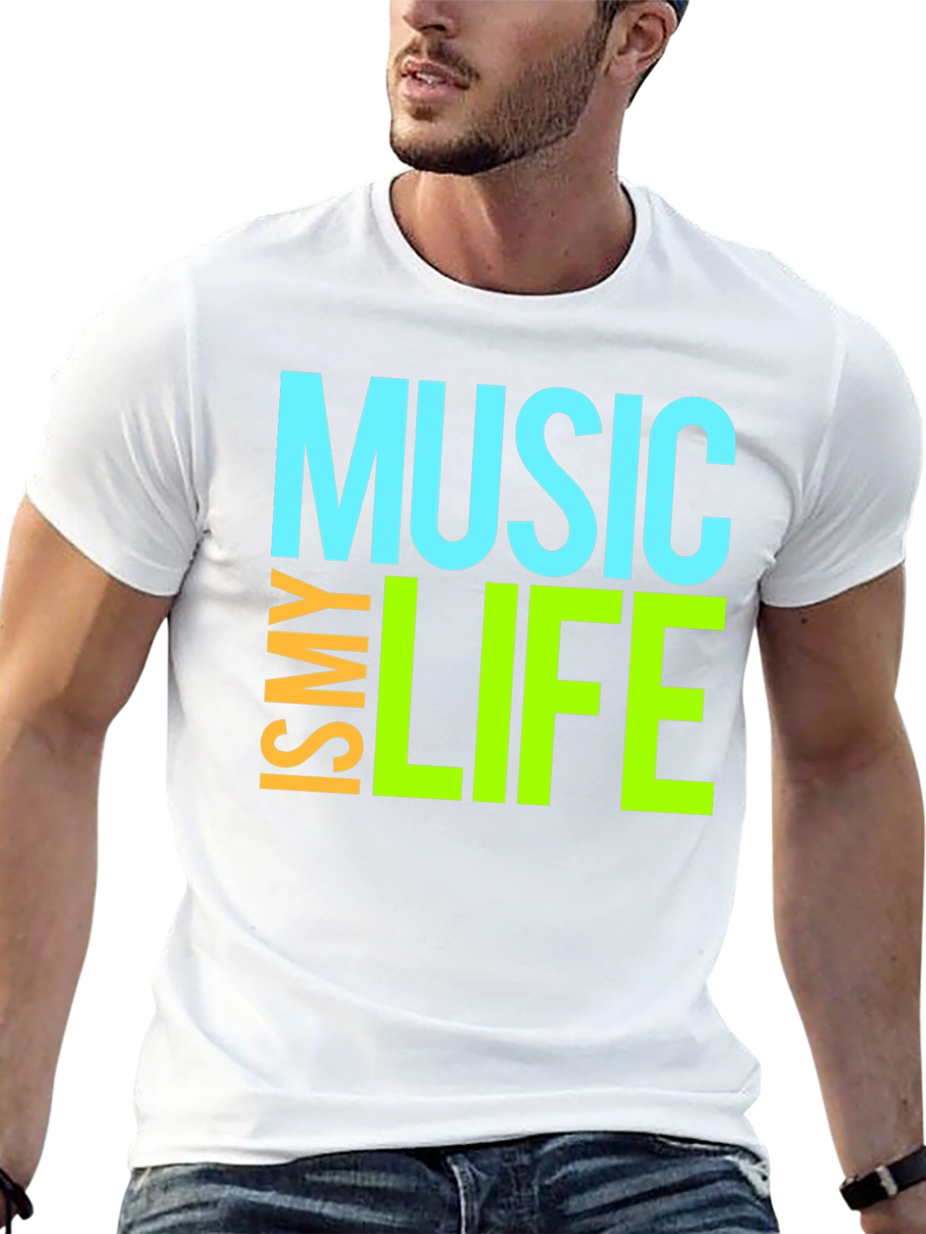 Music Is My Life Graphic Tee