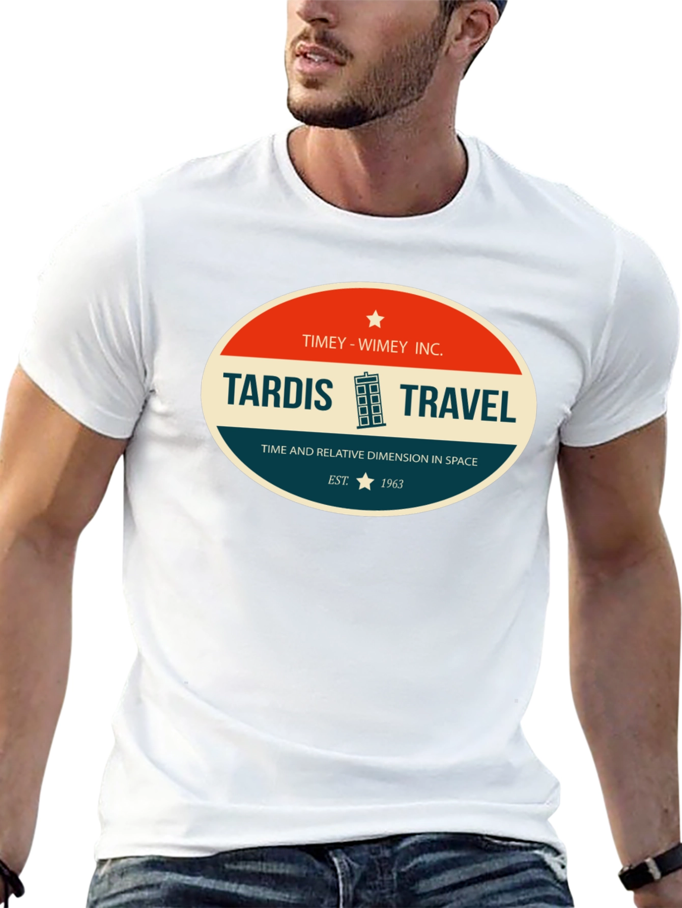 TARDIS Travel Graphic T-Shirt