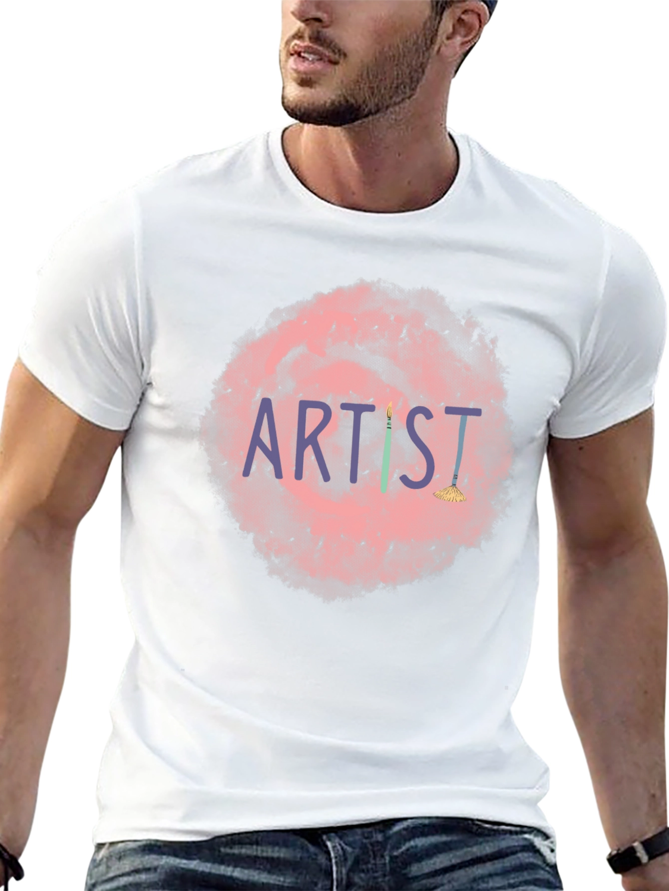 Artist T-Shirt - Creative Graphic Tee