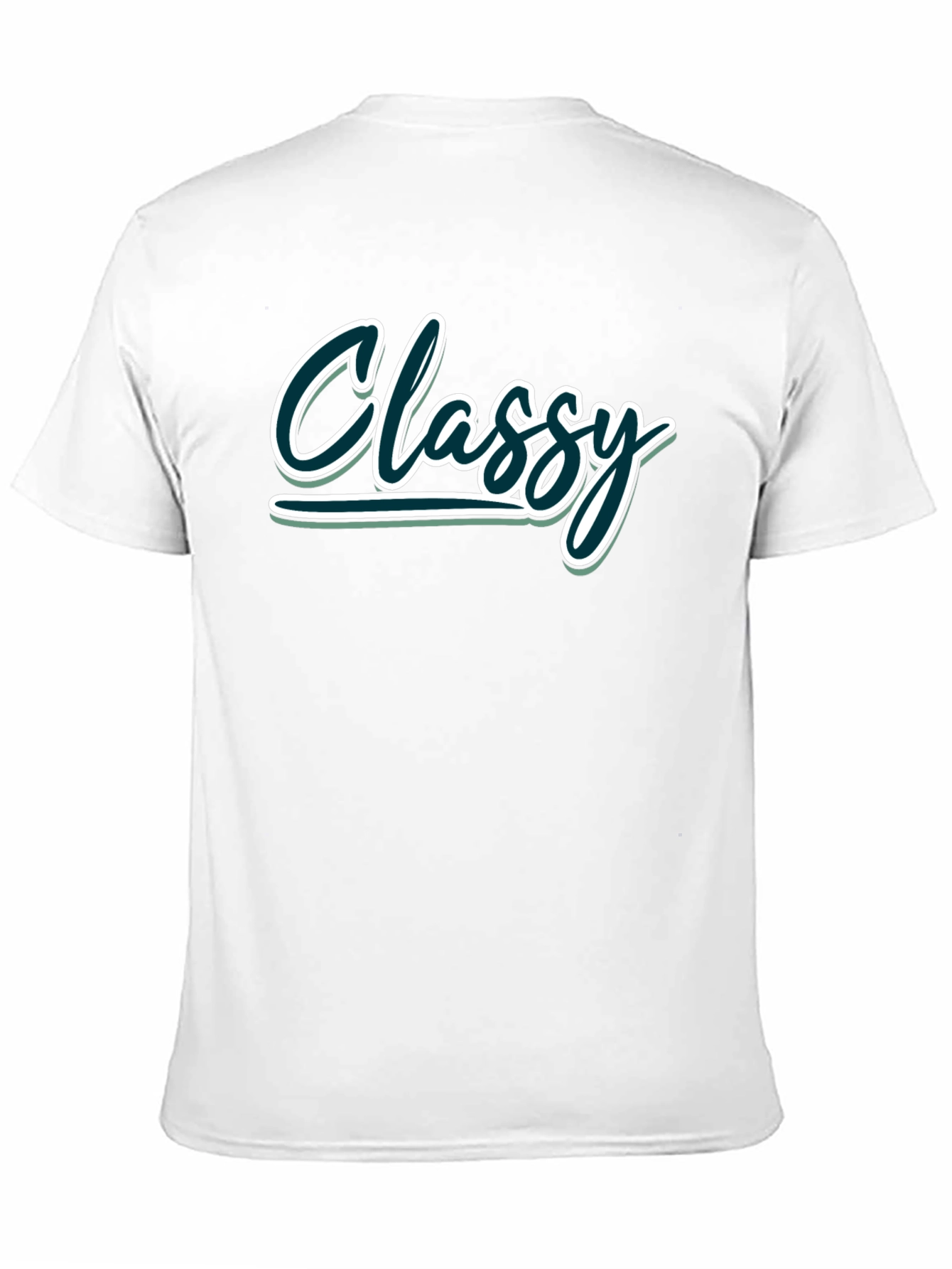 Classy Graphic Tee - Soft Cotton Blend